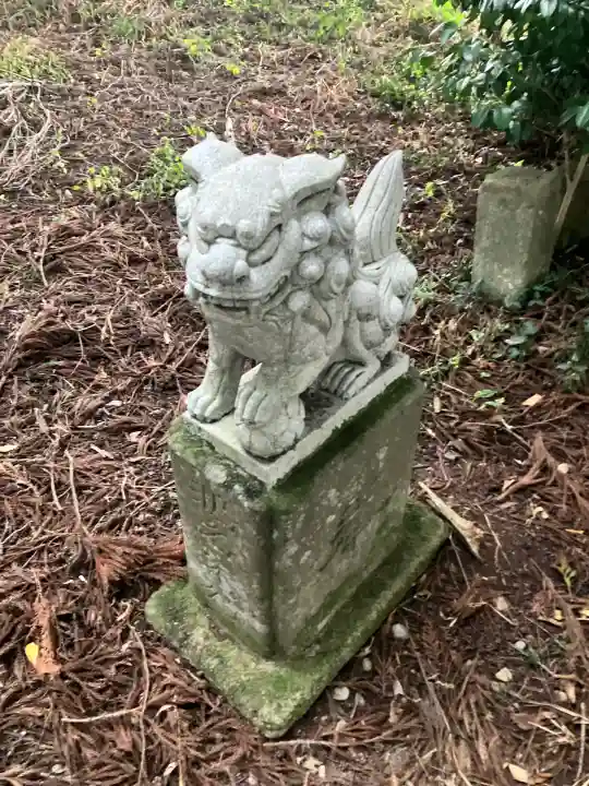 亀和田天満宮の狛犬