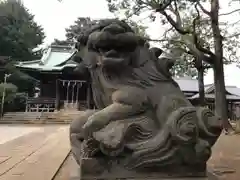 烏山神社の狛犬