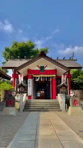元郷氷川神社の本殿・本堂