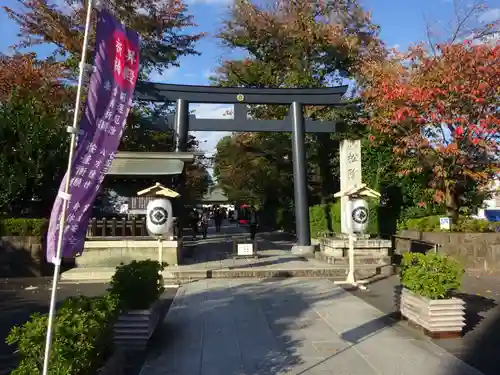 松陰神社の鳥居