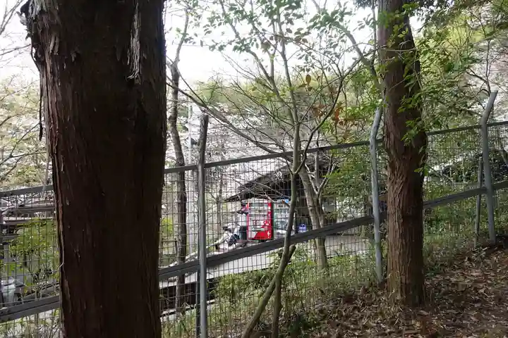 御髪神社の周辺