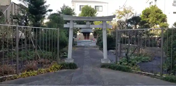 川端水神社の鳥居