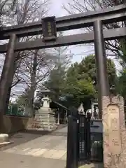 諏訪神社の鳥居