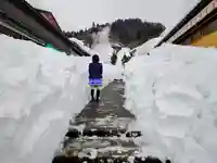 円通三匝堂(さざえ堂)の山門・神門