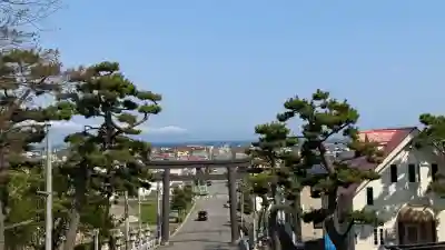 函館八幡宮の景色