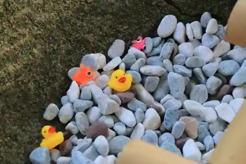 阿久津「田村神社」（郡山市阿久津町）旧社名：伊豆箱根三嶋三社の手水舎