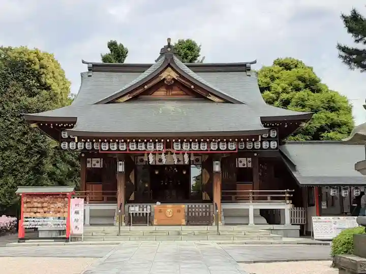 中野沼袋氷川神社の本殿・本堂