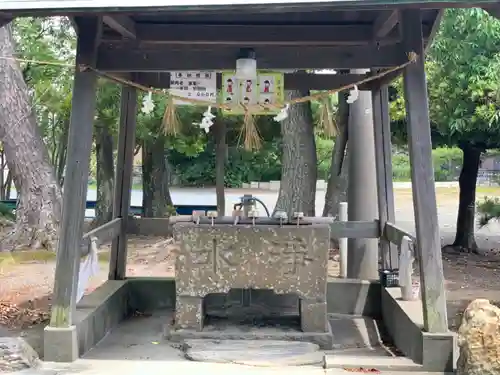 鹿苑神社の手水