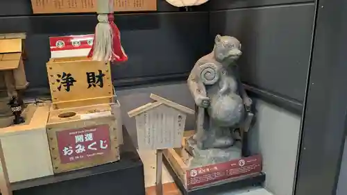 本陣狸大明神社の地蔵