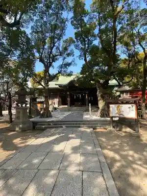 高津宮の本殿・本堂