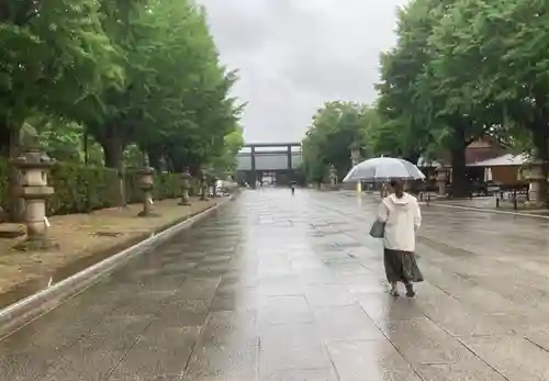 靖國神社の景色