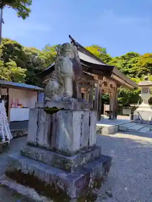 氣多大社の狛犬