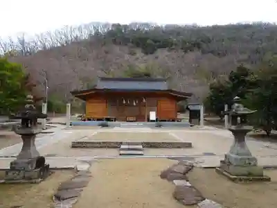 備前国総社宮の本殿・本堂