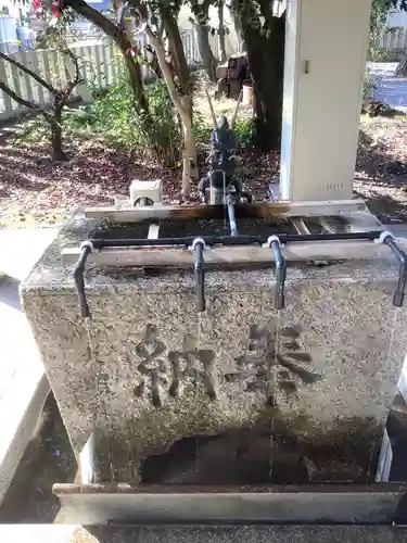結神社の手水舎
