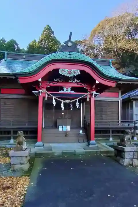 豊間諏訪神社の本殿・本堂