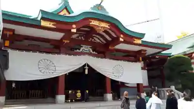 日枝神社の本殿・本堂