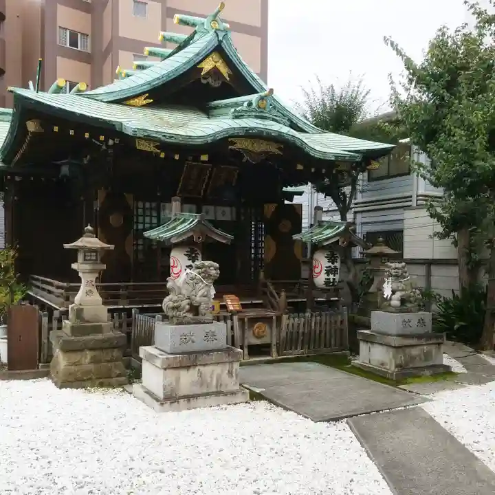 幸稲荷神社の本殿・本堂
