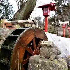 神炊館神社 ⁂奥州須賀川総鎮守⁂の狛犬