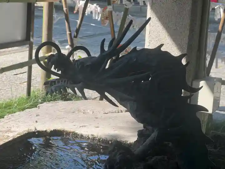 菊田神社の手水舎