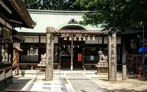 阿麻美許曽神社の本殿