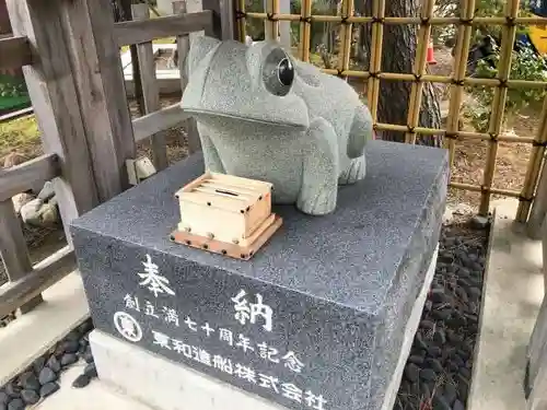 三社神社の狛犬