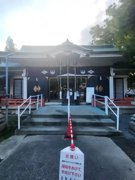 穴切大神社の本殿・本堂
