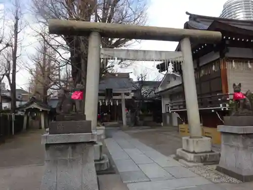 飛木稲荷神社の鳥居