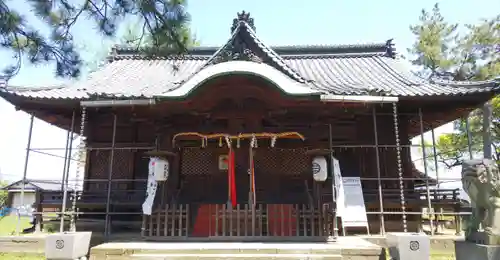  松阜神社の本殿・本堂