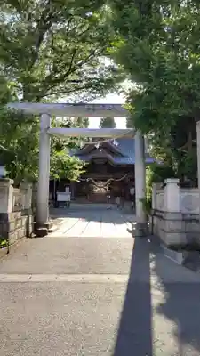 伊勢崎神社の鳥居