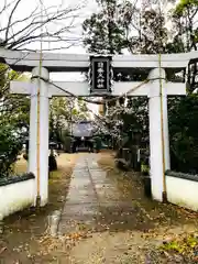 日奈久阿蘇神社の鳥居