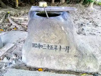 山神社の手水舎