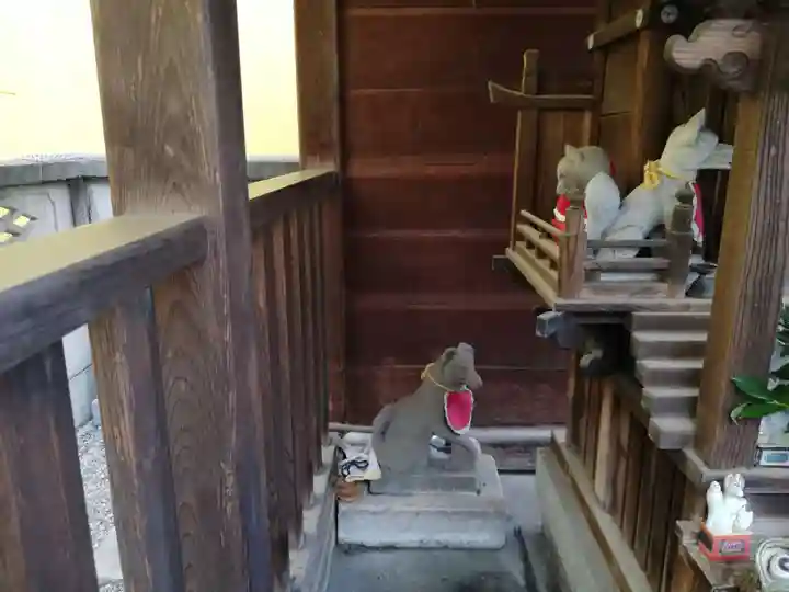 櫻株稲荷神社(水戸屋稲荷)の狛犬