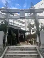太田姫稲荷神社の鳥居
