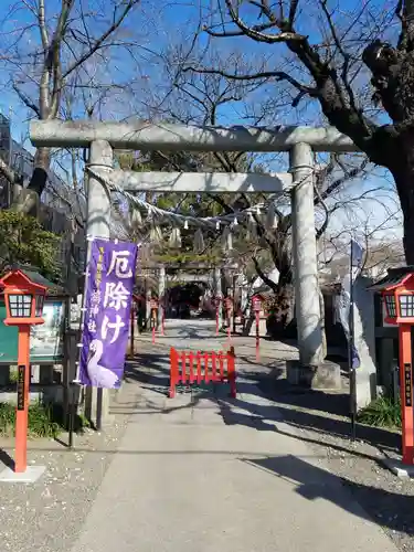 鴻神社の鳥居