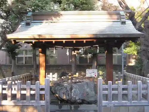 橘樹神社の手水舎