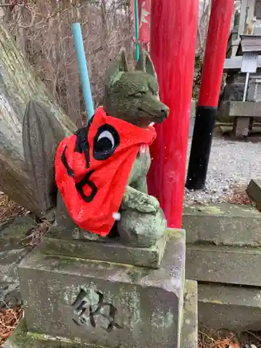 那須温泉神社の狛犬