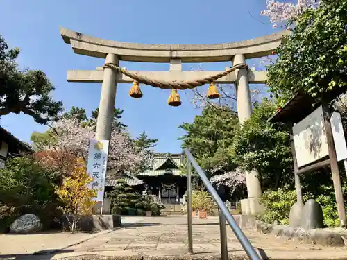 第六天神社の鳥居