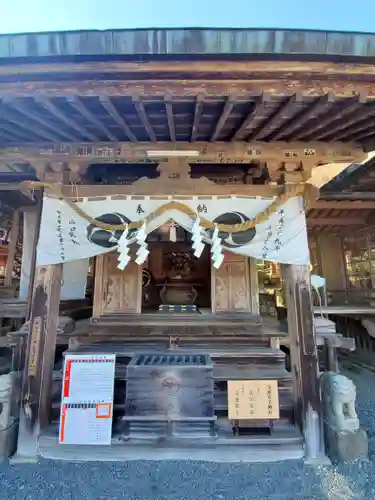 太平山神社の本殿・本堂
