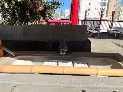 徳島眉山天神社の手水舎