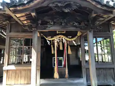 祝田神社の本殿・本堂