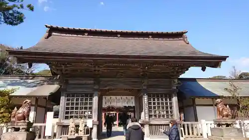 大洗磯前神社の山門・神門