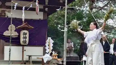 夜疑神社のお祭り