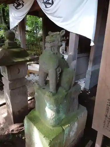 上目黒氷川神社の狛犬