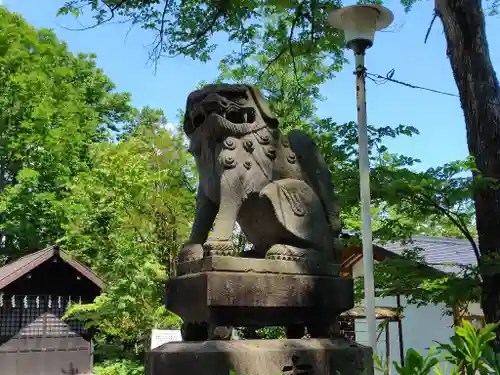 比布神社の狛犬