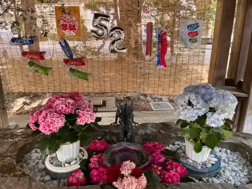 琴似神社の手水