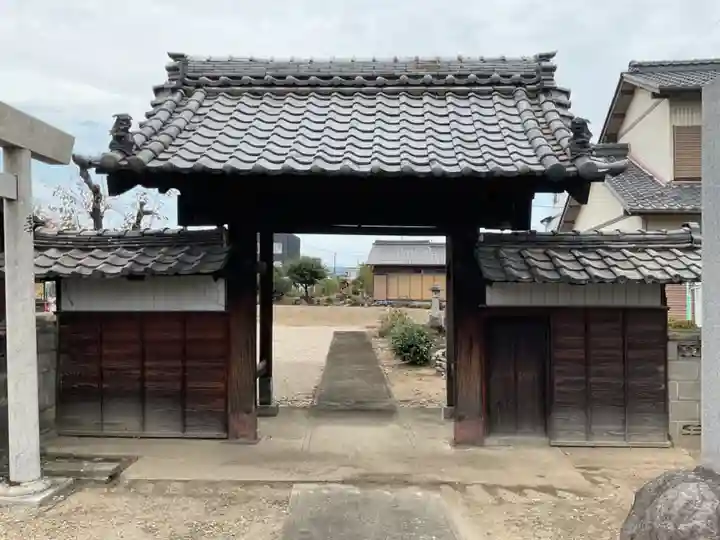 妙智寺の山門・神門