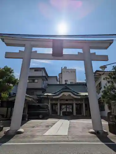 事代主神社の鳥居