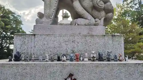 神峰神社の狛犬