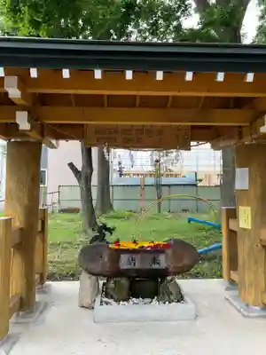 帯広三吉神社の手水舎