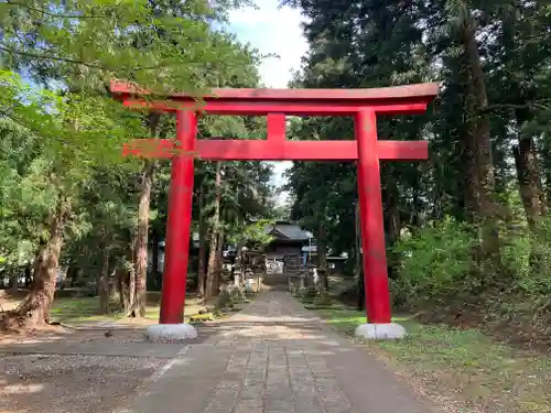 蒼柴神社の鳥居